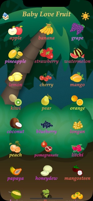 Kids First Fruit Learning App(圖2)-速報App