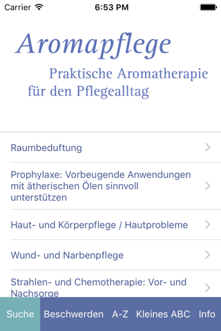 Aromapflege screenshot 2