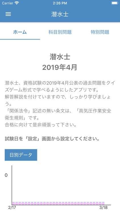 潜水士 2019年4月