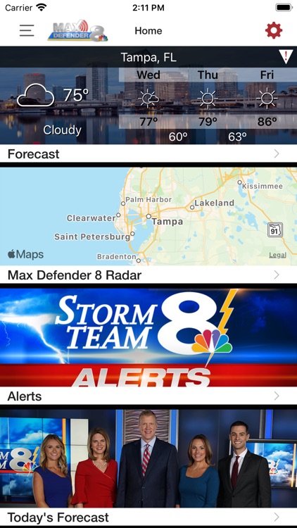 Max Defender 8 Weather App screenshot-4