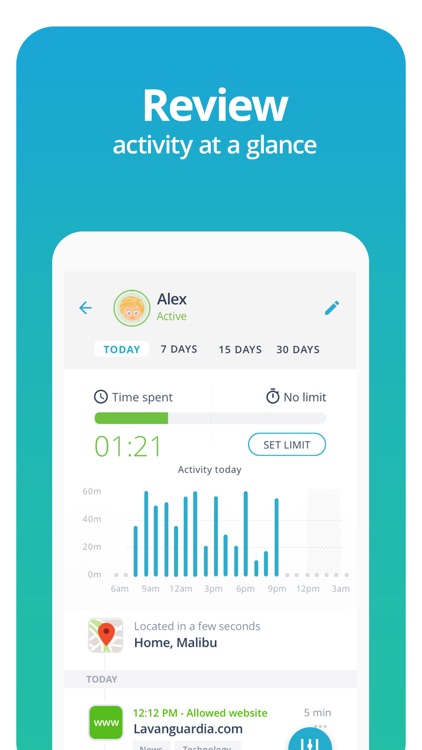 Parental Control App Qustodio