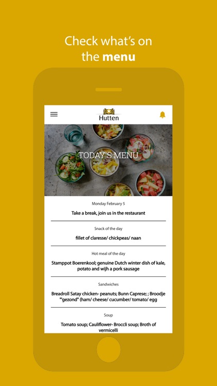 Vanderlande Restaurant App screenshot-3