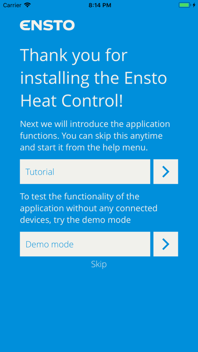 Ensto Heat Control App screenshot 3