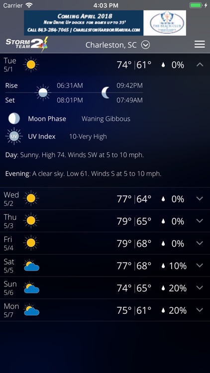 WCBD Weather screenshot-4