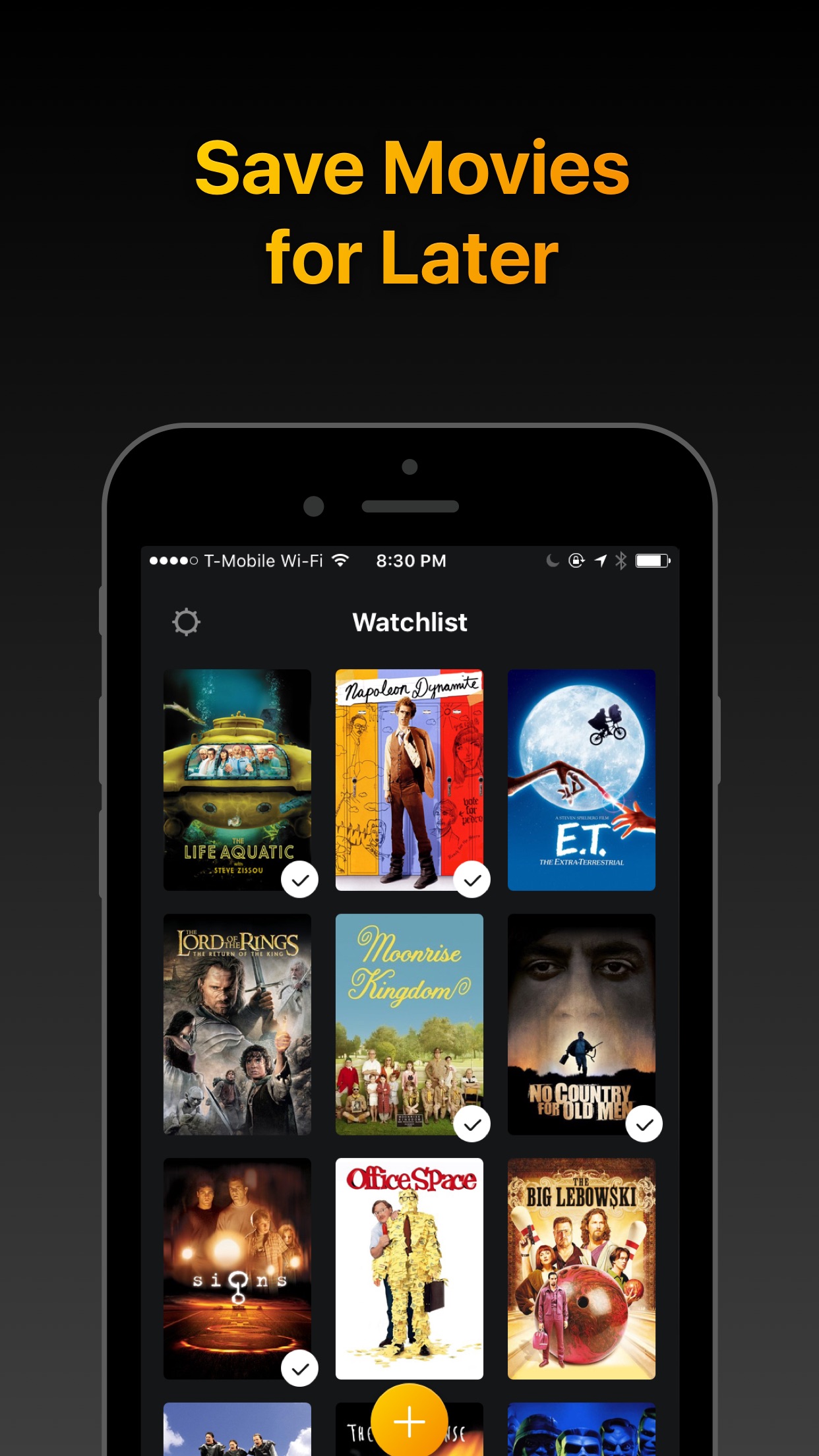 Screenshot do app Watchlist - Movies & TV Shows