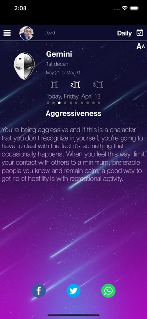 My Daily Horoscope Pro(圖1)-速報App