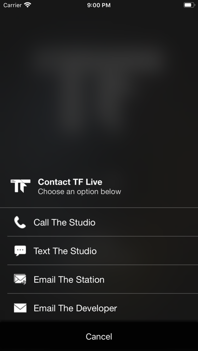 TF Live Radio screenshot 2