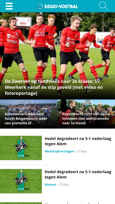 Regio-Voetbal screenshot 2