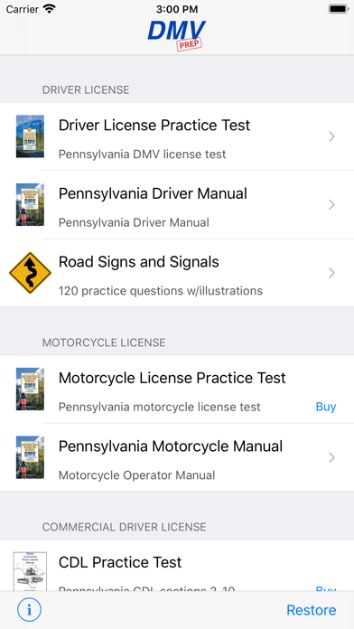 How to cancel & delete Pennsylvania DMV Test Prep from iphone & ipad 1