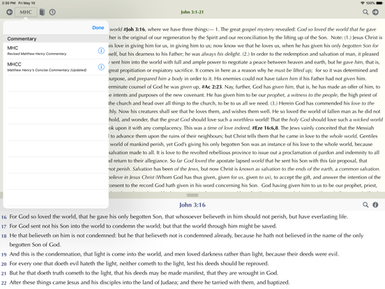 Matthew Henry Study Bible screenshot 3