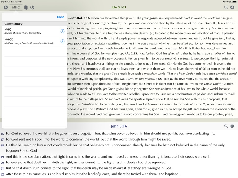 【图】Matthew Henry Study Bible(截图3)