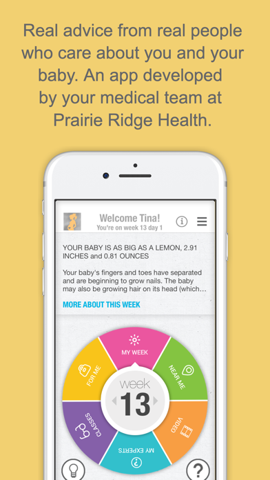 BabyBump Prairie Ridge Health screenshot 2