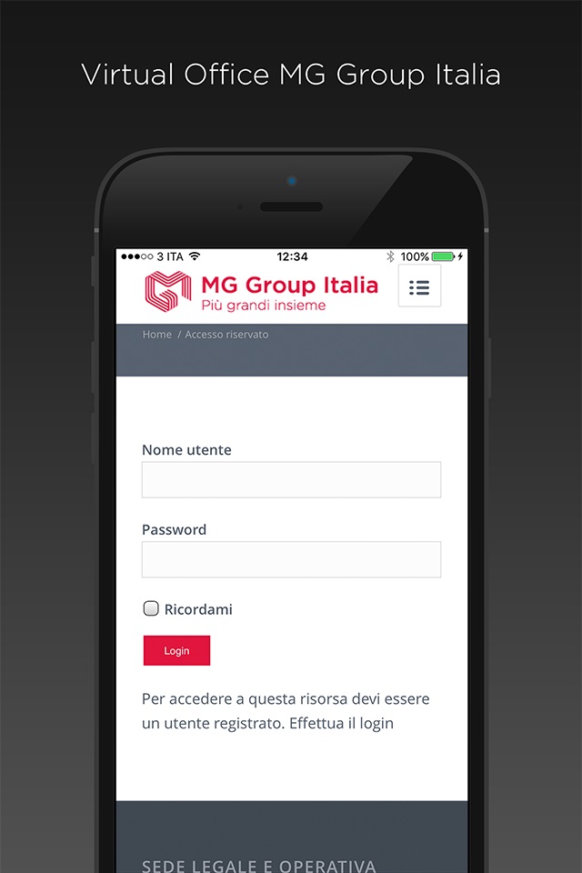 Virtual Office MG Group Italia screenshot 2
