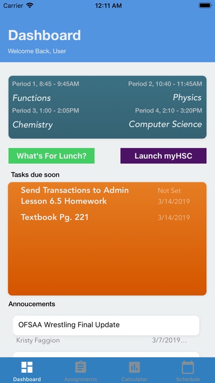 MySchool Day Planner