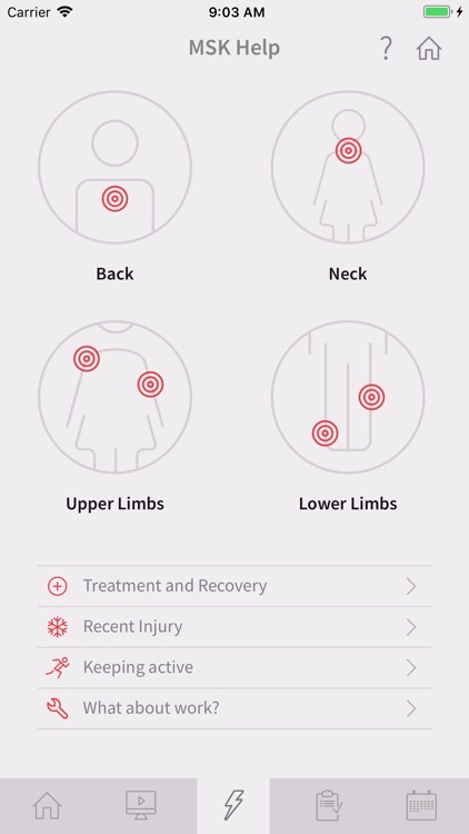 NHS 24 MSK help