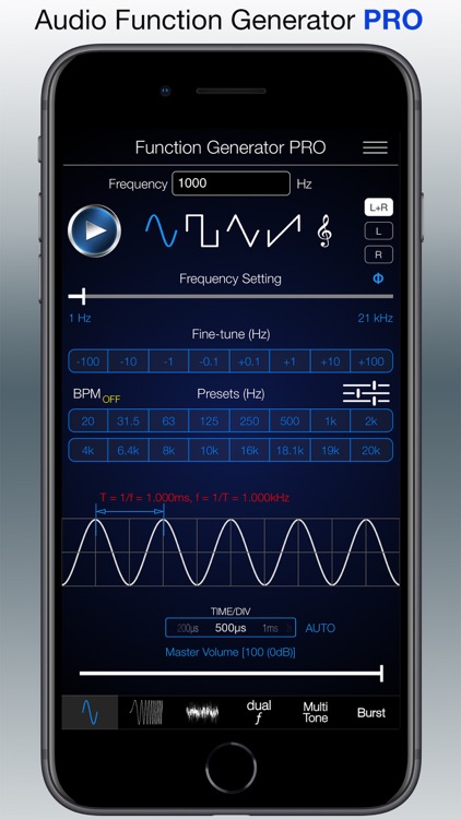 Audio Function Generator PRO