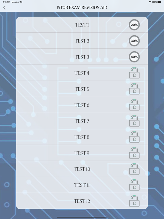 Screenshot #5 pour ISTQB Exam Revision Aid