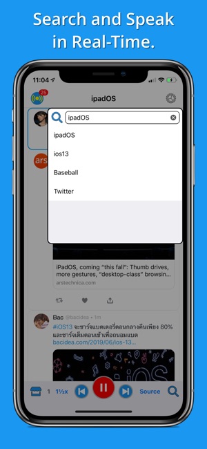 Social Speaker for Twitter(圖7)-速報App