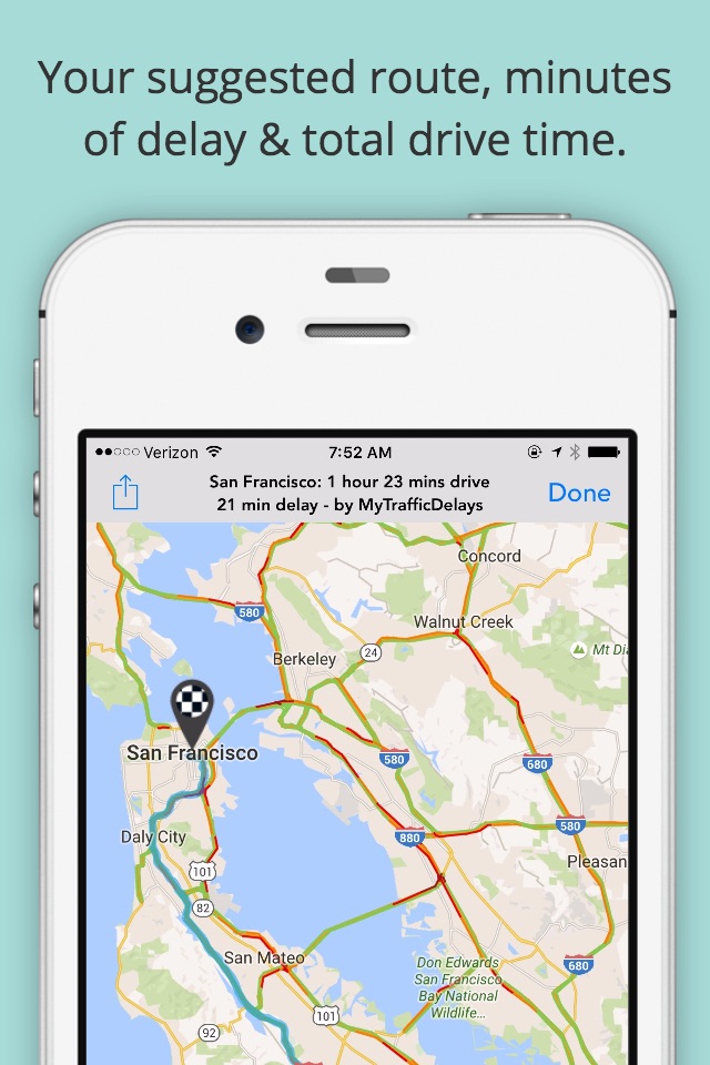 MyTrafficDelays screenshot 3