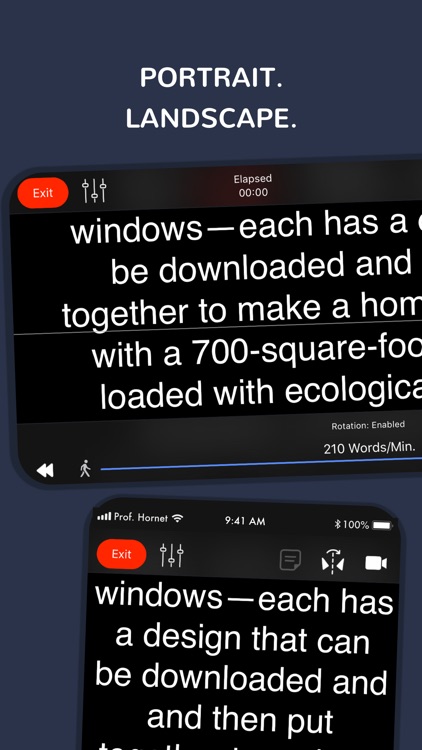 Prof. Hornet Teleprompter Lite screenshot-8