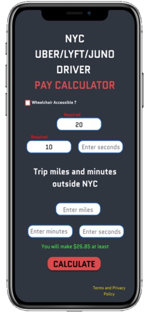 Driver Pay Calculator(圖3)-速報App