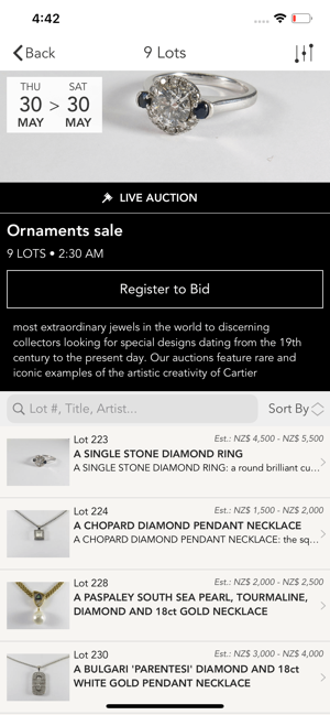 ABA Associates Auctions(圖2)-速報App