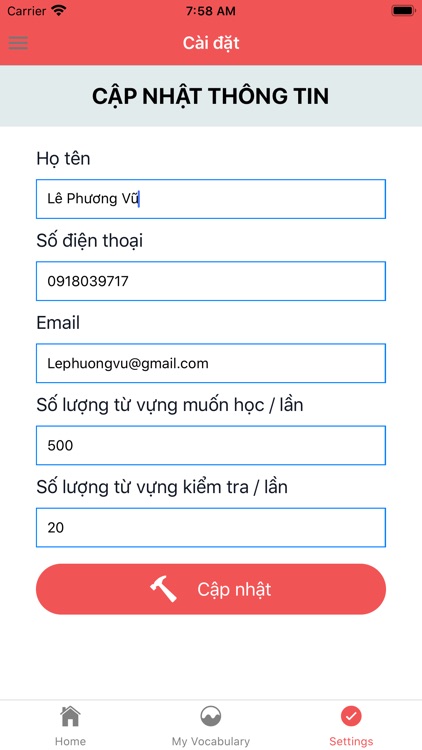 Học từ vựng THPT screenshot-6