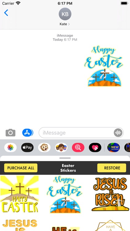 Easter Stickers - Christian screenshot-3