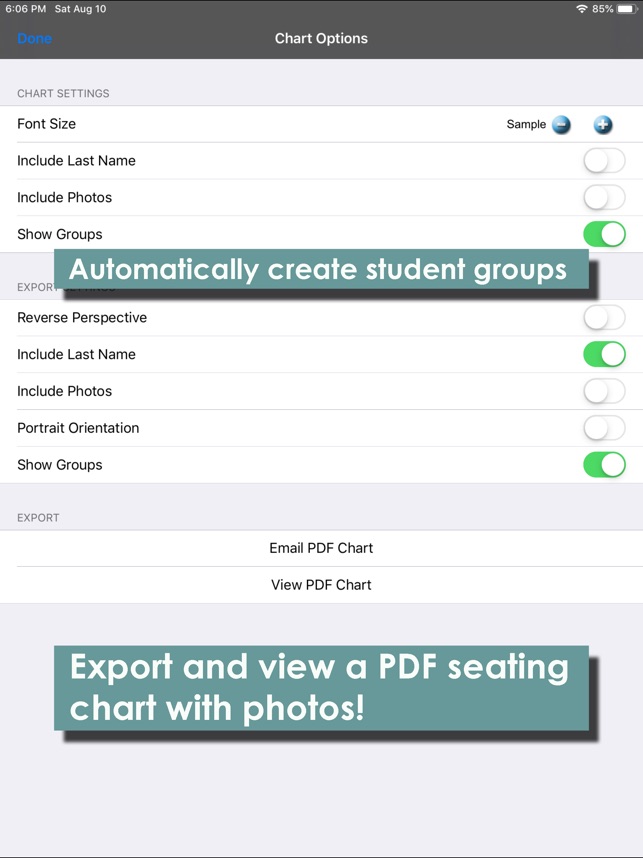 Ipad Seating Chart App