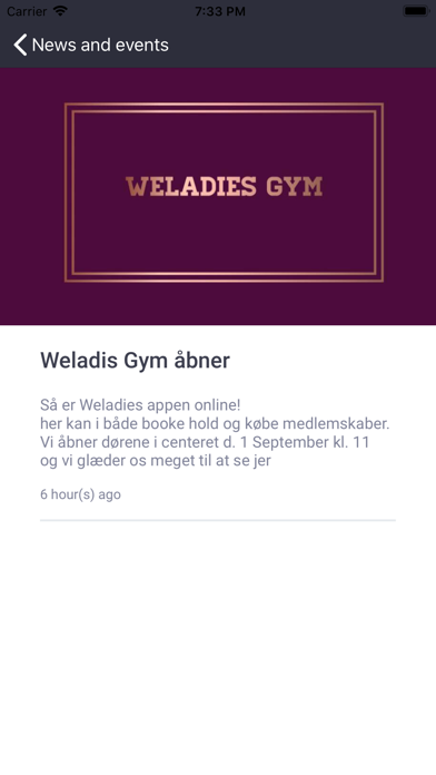 How to cancel & delete WeLadies Gym from iphone & ipad 2