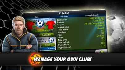 Goal Tactics - Football Manager Screenshot 1