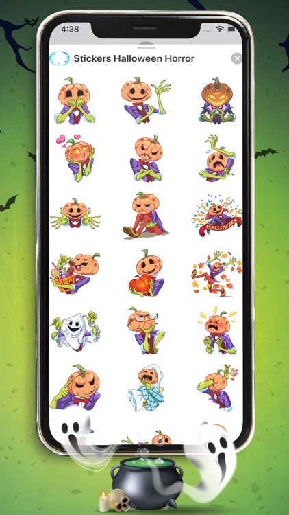 Stickers Halloween Horror