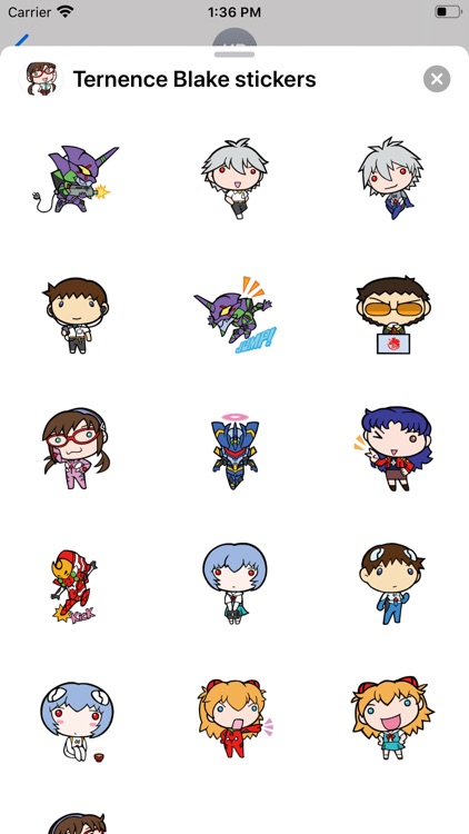 Ternence Blake stickers