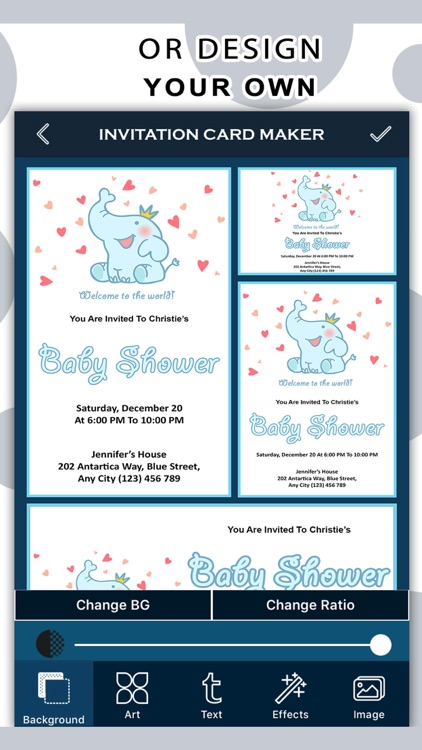 Fab Invitation Card Designer screenshot-5