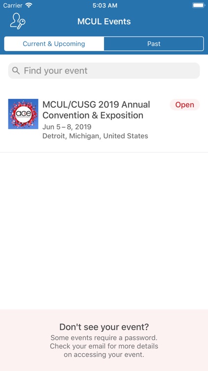 MCUL Events