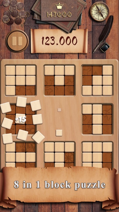 Woody 88: Fill Squares Puzzle screenshot 3