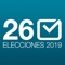 “26M Elecciones 2019” es la aplicación oficial y gratuita que el Ministerio del Interior pone a disposición de los ciudadanos para consultar los resultados provisionales de las Elecciones al Parlamento Europeo y Locales de la jornada electoral del 26 de Mayo de 2019 en España
