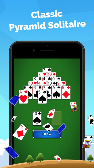 Pyramid Solitaire - Card Game Screenshot 1