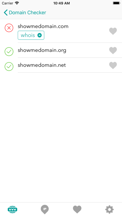 Domain Checker & WHOIS lookup screenshot 3