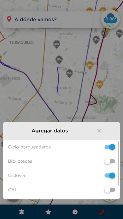 Mapas Bogotá Bici screenshot-4