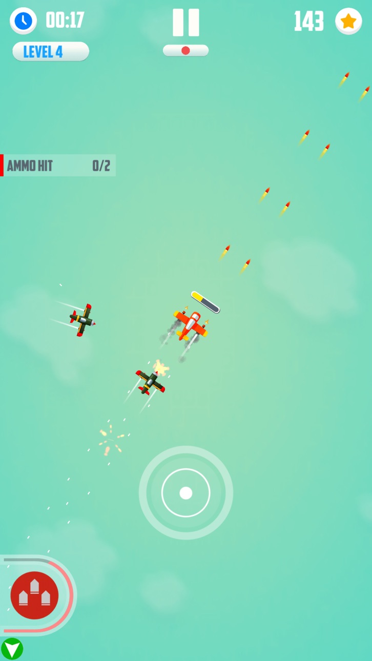 Man Vs. Missiles: Combat Hack screenshot 5 - iOS game interface