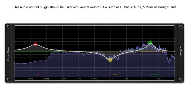 Visual Reverb AUv3 Plugin