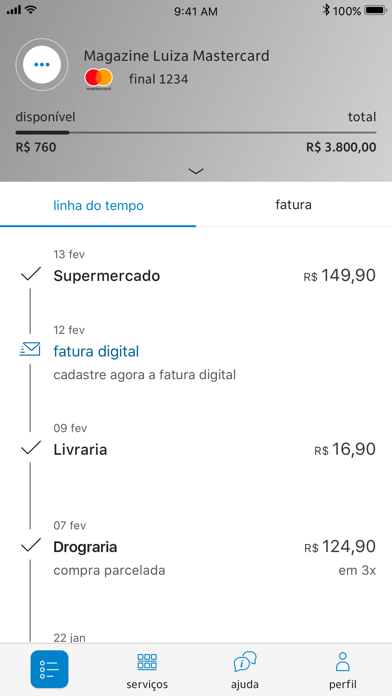 Cartão Luiza: descontos Magalu screenshot 2
