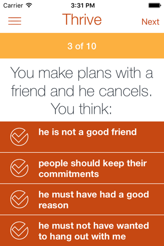 Thrive at UT - náhled