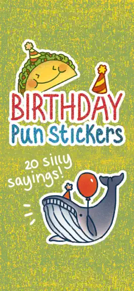 Game screenshot Birthday Pun Stickers mod apk