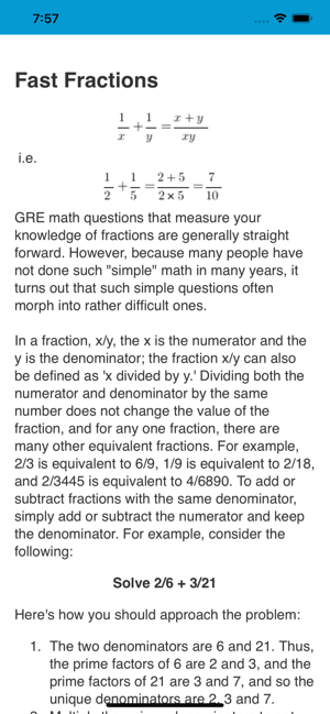 Math Preparation for GRE(圖3)-速報App