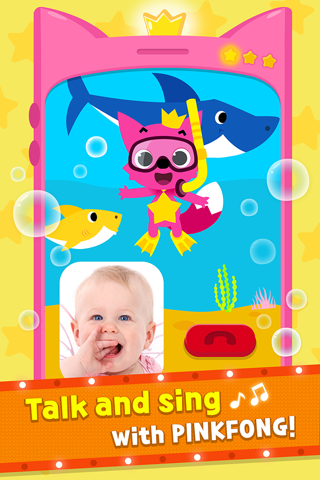Pinkfong Baby Shark Phone screenshot 2