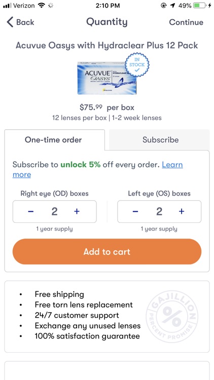 1-800 Contacts screenshot-3