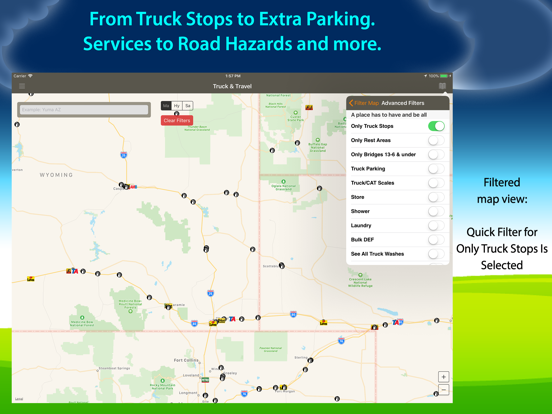 Truck Stops & Travel Plazas screenshot