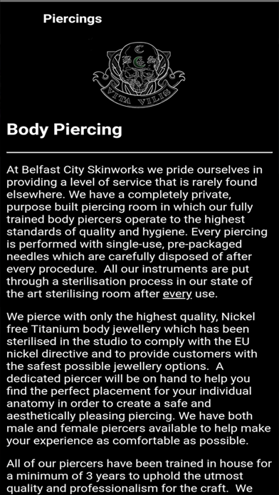 Belfast City Skinworks screenshot 2
